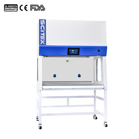 Gabinete de flujo laminar vertical, pantalla táctil